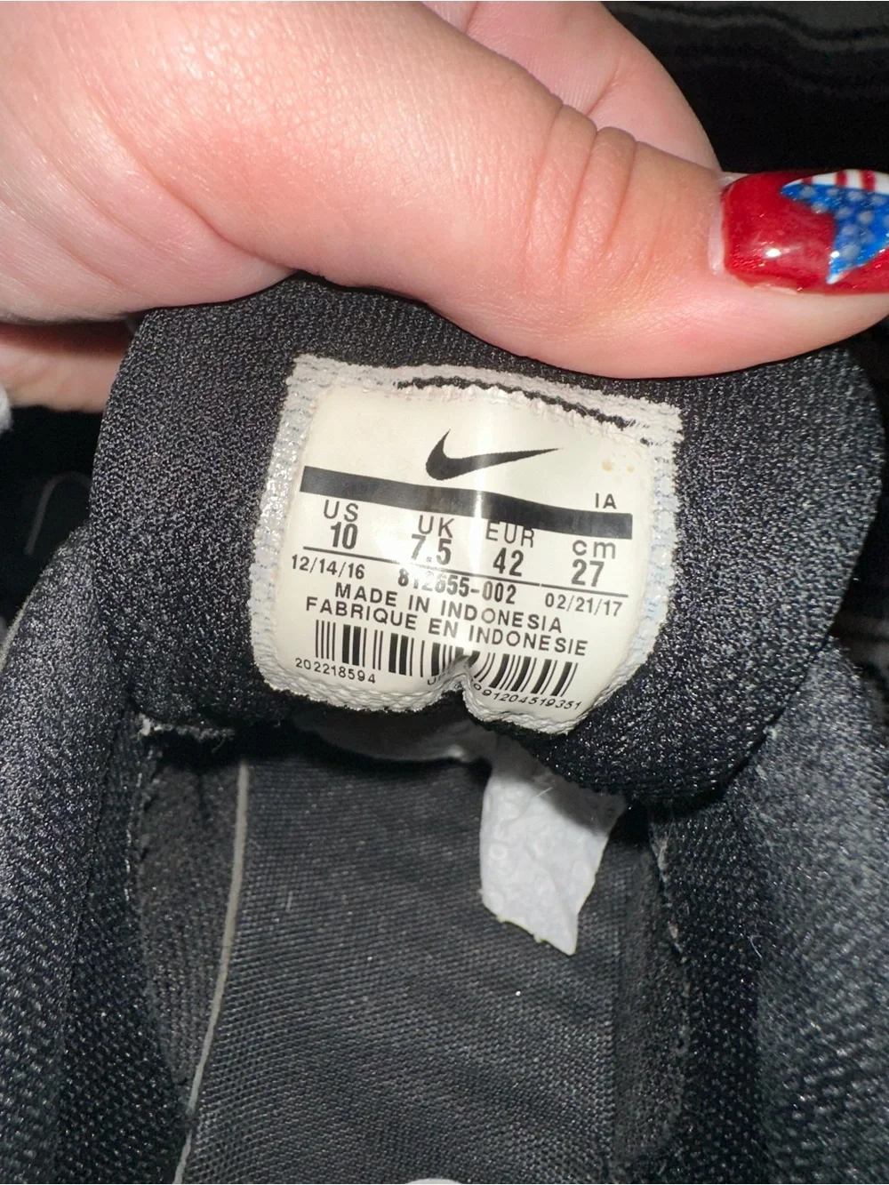 Nike lightweight mesh